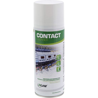 InLine® Contact Cleaner, universeller Reiniger für Kontakte und elektronische Ge