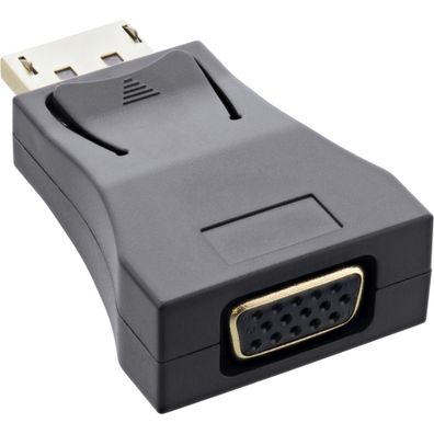InLine® DisplayPort Konverter, DisplayPort Stecker auf VGA Buchse, FullHD/60Hz,