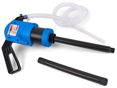 Fasspumpe f. AdBlue® & Flüssigkeiten 320ml/ Hub Handpumpe für 60-200L Fässer Pumpe