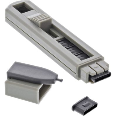 InLine® USB Typ-C Portblocker, blockt bis zu 6 Ports