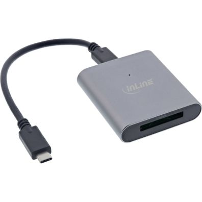 InLine® Card Reader USB 3.2 Gen.2 USB Typ-C oder USB A, für CFexpress Typ-B Kart