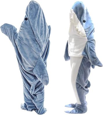Hai Decke Erwachsene Shark Blanket Flanell Schlafsack Megalodon