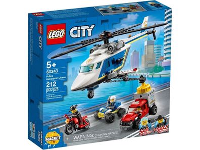 LEGO® City 60243 Verfolgungsjagd mit dem Polizeihubschrauber - Neuware Händler