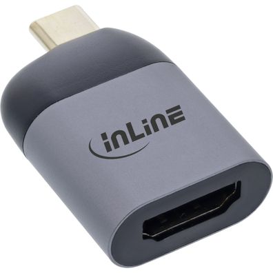 InLine® USB Display Konverter, USB Typ-C Stecker zu HDMI Buchse (DP Alt Mode), 4