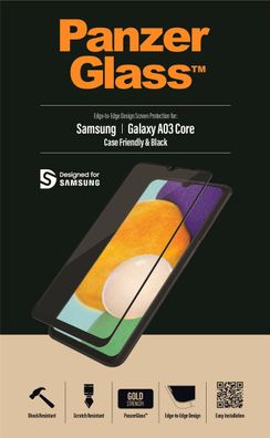 PanzerGlass Samsung Galaxy A03 core/ A13 5G CF, Black
