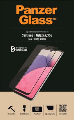 PanzerGlass Samsung Galaxy A33 5G CF, Black
