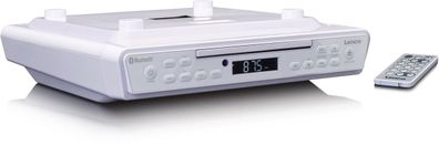 Lenco KCR-150 Küchenradio mit CD-Player (Weiß)