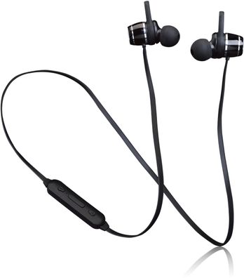 Lenco EPB-030 Schweißfester Bluetooth-Kopfhörer (Schwarz)