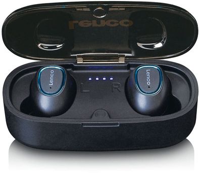 Lenco EPB-410 wasserdichtes Bluetooth-Headset (Schwarz)