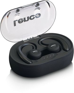 Lenco EPB-460BK Bluetooth-Kopfhörer mit Mikrofon (Schwarz)