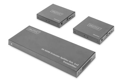 Digitus 4K HDMI Extender Splitter Set, 1x2
