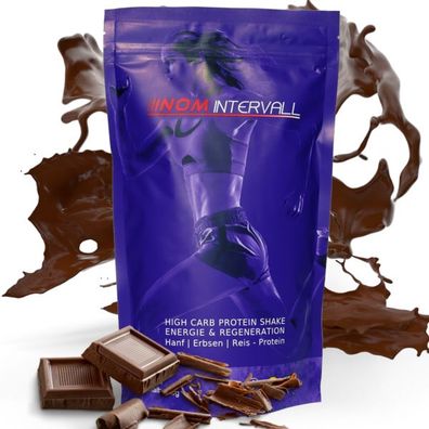 69,85 € / 1 kg | NOM Intervall Schokolade 400g Packung veganes Proteinpulver