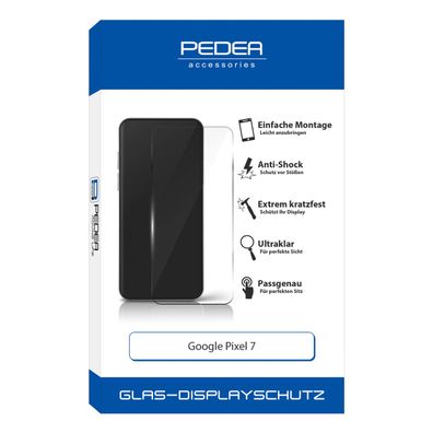 PEDEA Display-Schutzglas Google Pixel 7