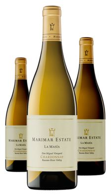 3 x Marimar Estate La Masía Chardonnay Don Miguel Vineyard Russian River Valley – 202