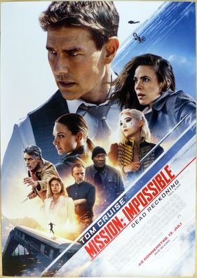 Mission: Impossible 7 - Dead Reckoning Teil Eins - Original Kinoplakat A0 -Filmposter