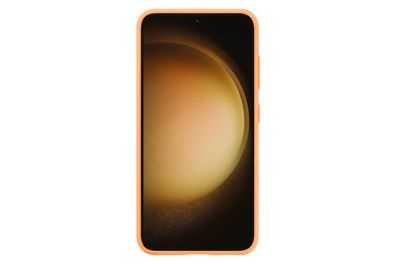 Samsung Silicone Case für Galaxy S23, Orange