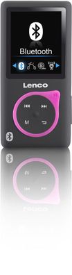 Lenco Xemio-768 MP3-/ Videoplayer mit 8GB und BT (Pink) *