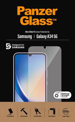 PanzerGlass Screen Protector Samsung Galaxy A34 5G UWF