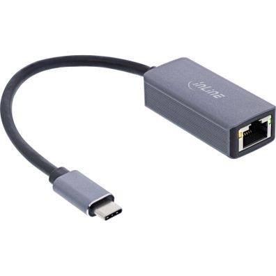 InLine® USB 3.2 zu 2,5 Gb/ s Netzwerk-Adapterkabel, USB Typ-C zu RJ45