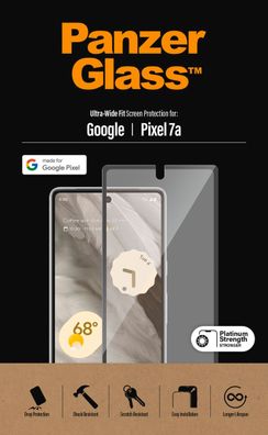 PanzerGlass Screen Protector Google Pixel 7a Ultra Wide Fit