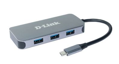 D-Link DUB-2335 6-in-1 USB-C Hub mit HDMI/ Gigabit Ethernet