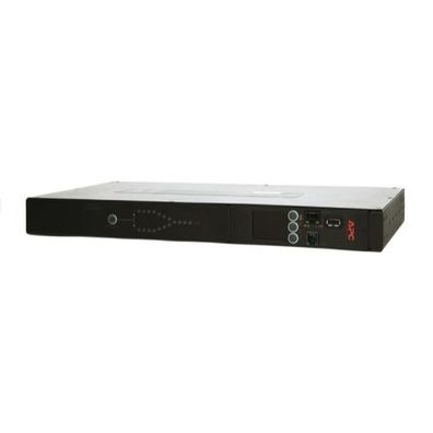 apc rack ats 230v 16a c20 in (8) c13 (1) c19 out