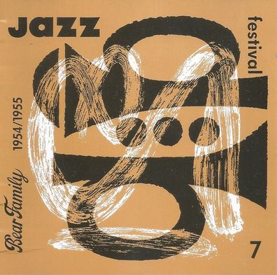 CD: Deutsches Jazz Festival 1954/55 (1990) Bear Family Records BCD 15430-7