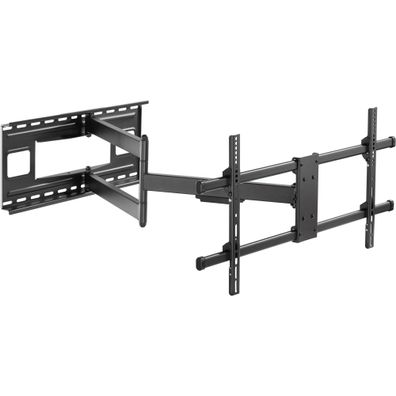 InLine® XL-Arm Full-Motion TV-Wandhalterung, für TV 43-80Zoll, max. 50kg