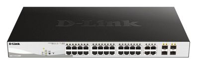 D-Link DGS-1210-28MP 28-Port Layer2 PoE Gigabit Smart Managed