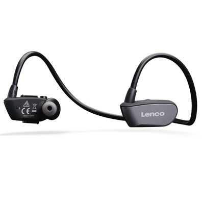 Lenco BTX-860BK Bluetooth Sport Kopfhörer, Schwarz