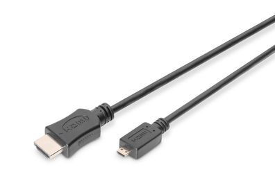 Digitus 4K HDMI® High Speed Verbindungskabel, Typ-D auf Typ-A