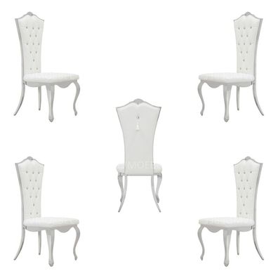 Design Stuhl Luxus Lehnstuhl Polster Stühle 4x Sessel Wohn EssZimmer