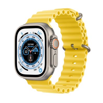 Apple Watch Ultra Cell 49mm Titanium Yellow Ocean Band