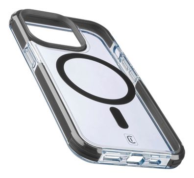 Cellularline Strong Guard Mag Case f. iPhone 14 Pro, Transp.