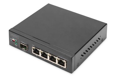 Digitus Digitus 4-Port Gigabit Network Switch, 1 SFP Uplinks
