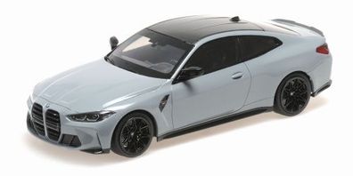 BMW Miniatur M4 2020 grau metallic 1:18