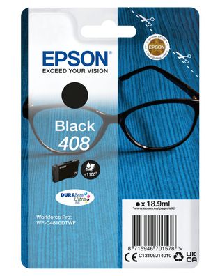 Epson Tintenpatrone 408 DURABrite Ultra Schwarz