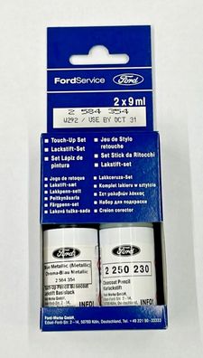 1040€/1L) Ford Lackstift Chroma Blau Metallic Original Pinsel Lack 2584354