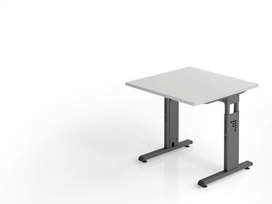 Büro Schreibtisch 80x80 cm Modell OS08 höheneinstellbar