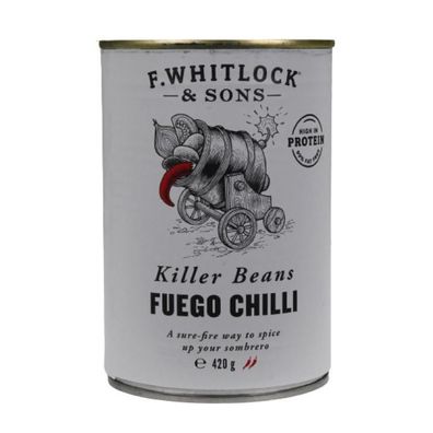 F. Whitlock Killer Beans Fuego Chilli 420 g