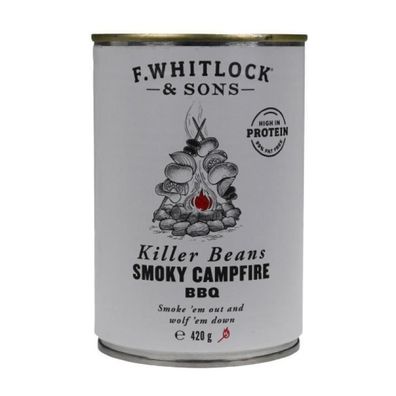 F. Whitlock Killer Beans Smokey Campfire BBQ 420 g