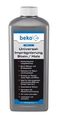 TecLine Universal-Imprägnierung Stein/ Holz - Hochwirksamer Langzeitschutz