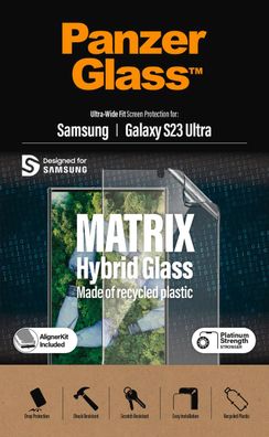 PanzerGlass Samsung Galaxy S Ultra 2023 UWF PET AB wA