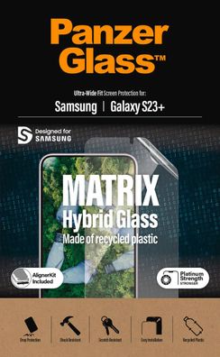 PanzerGlass Samsung Galaxy S+ 2023 UWF PET AB wA