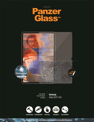 PanzerGlass Samsung Galaxy Tab S7 + / S8+ Case Friendly