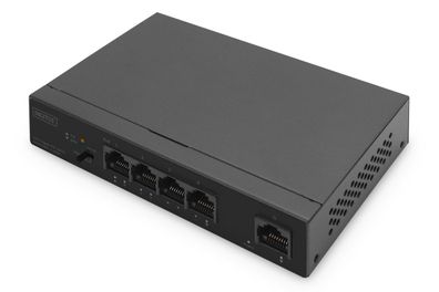 Digitus Gigabit Ethernet PoE Switch 4-port PoE + 1-port uplink