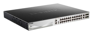 D-Link DGS-3130-30PS/ E 30-Port L2+ PoE Gigabit Stack Switch