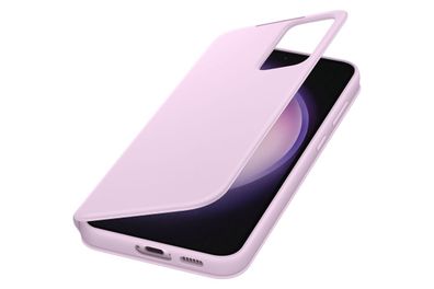 Samsung Smart View Wallet Case für Galaxy S23 + , Lavender