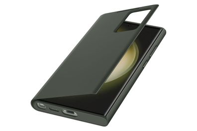Samsung Smart View Wallet Case für Galaxy S23 Ultra, Green