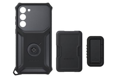 Samsung Rugged Gadget Case für Galaxy S23 + , Titan